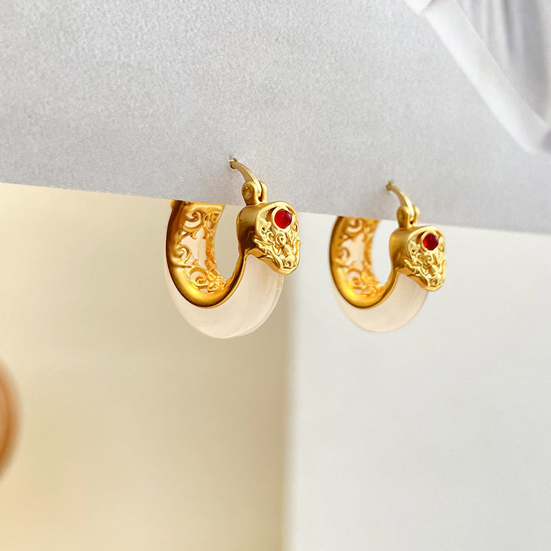 Noble and exquisite earrings - jewelryweilin
