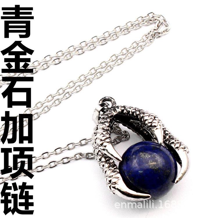 Vintage Medieval Dragon Claw Pendant