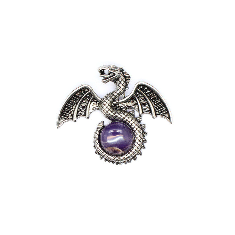 Natural Stone Pterosaur Lapis Lazuli Pendant