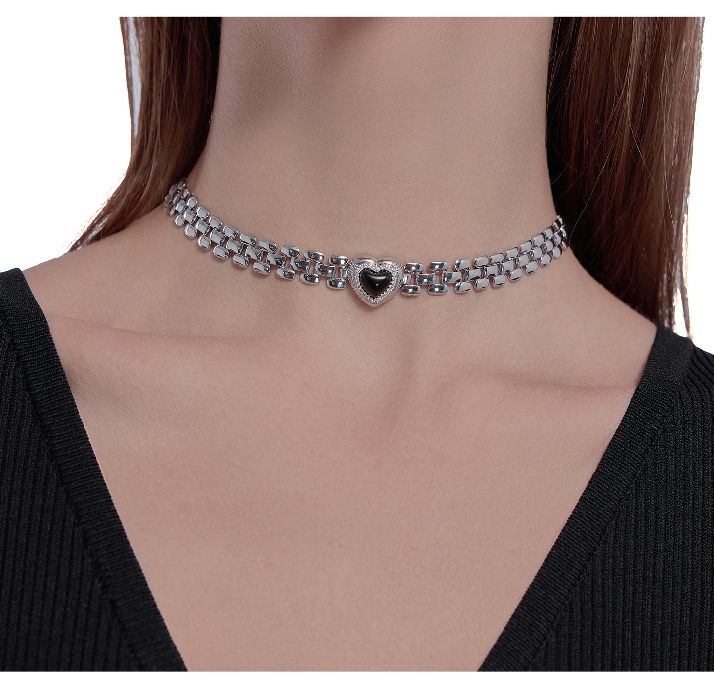 Love heart pendant necklace