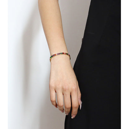 Retro Temperament Dopamine Zircon Bracelet - jewelryweilin