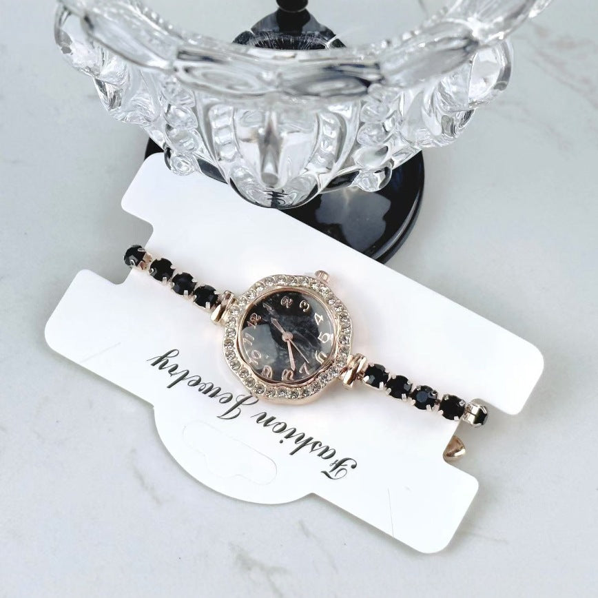 Luxury flower-shaped ladies watch