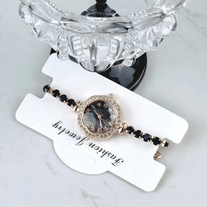 Luxury flower-shaped ladies watch