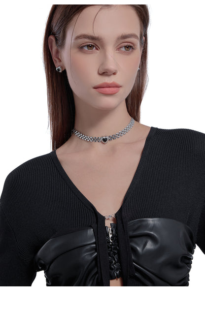 Love heart pendant necklace