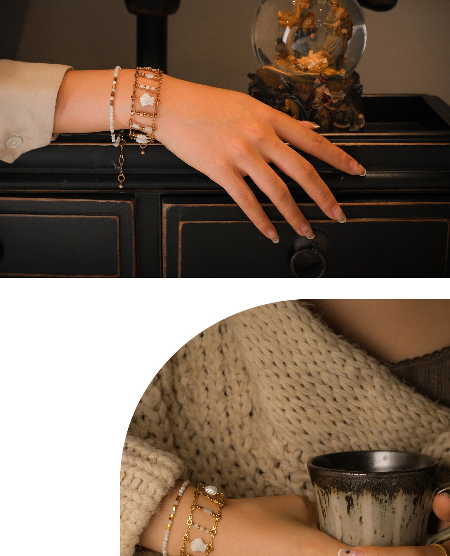 Lotus petal step jewelry