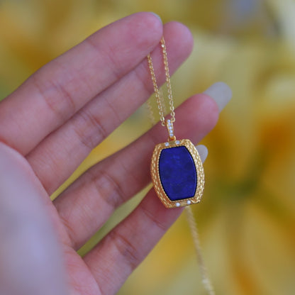 Natural Lapis Lazuli Pendant