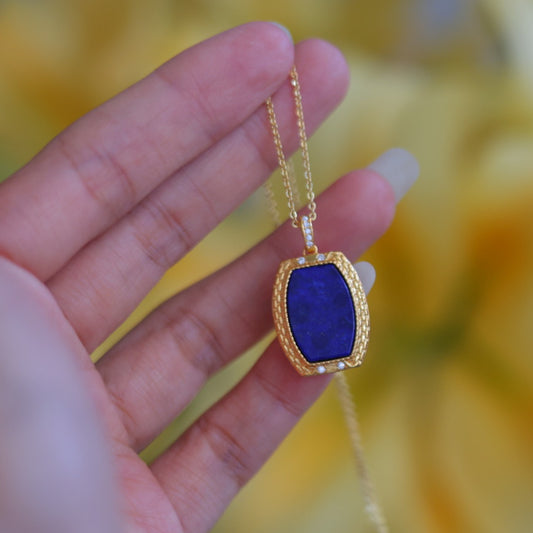 Natural Lapis Lazuli Pendant