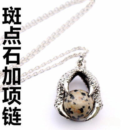 Vintage Medieval Dragon Claw Pendant