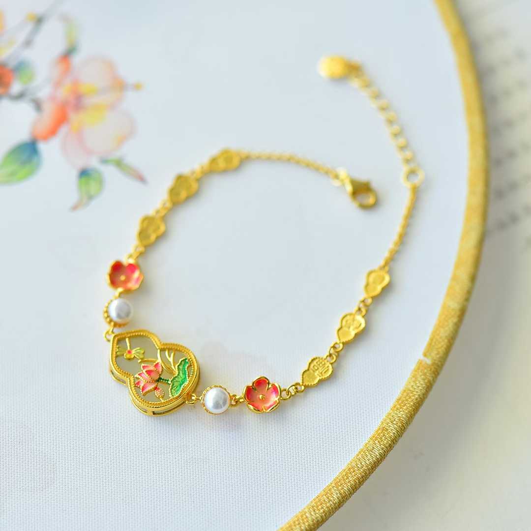 Premium Hetian nephrite jewelry with butterfly-lover and gourd representing love and fortune