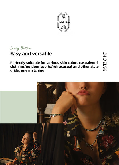 Green Dreamy Pendant Necklace