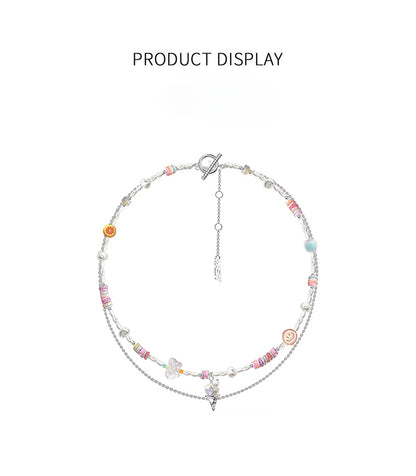 Beautiful candy color necklace
