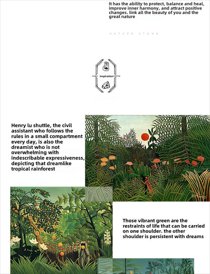 Green turquoise necklace