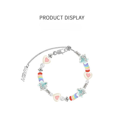 Millennium color beads bracelet