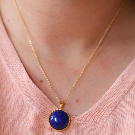 Natural Lapis Lazuli Pendant