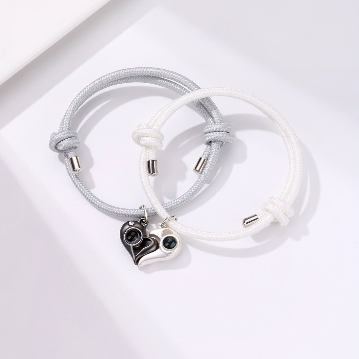 Alloy luminous couple bracelet - jewelry - weilin.com