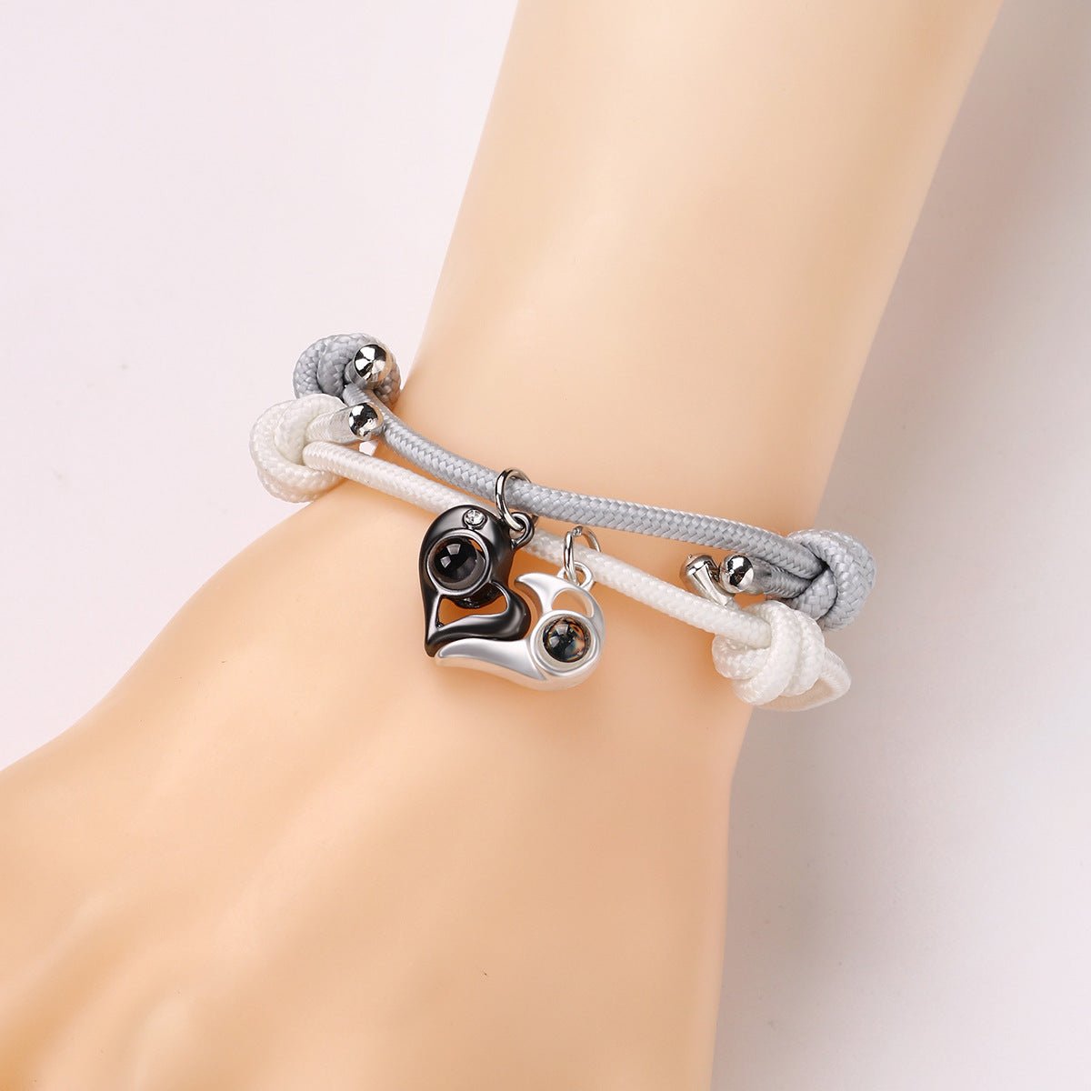 Alloy luminous couple bracelet - jewelry - weilin.com
