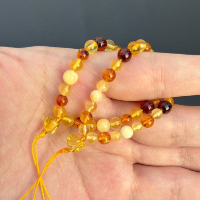 Amber color matching mobile phone - jewelry - weilin.com