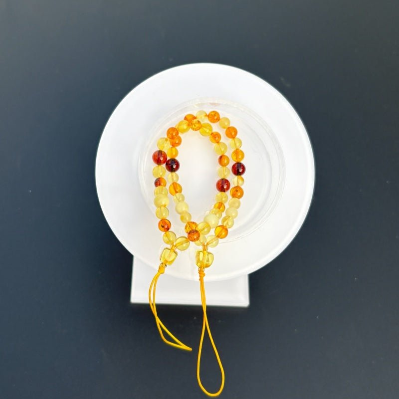Amber color matching mobile phone - jewelry - weilin.com