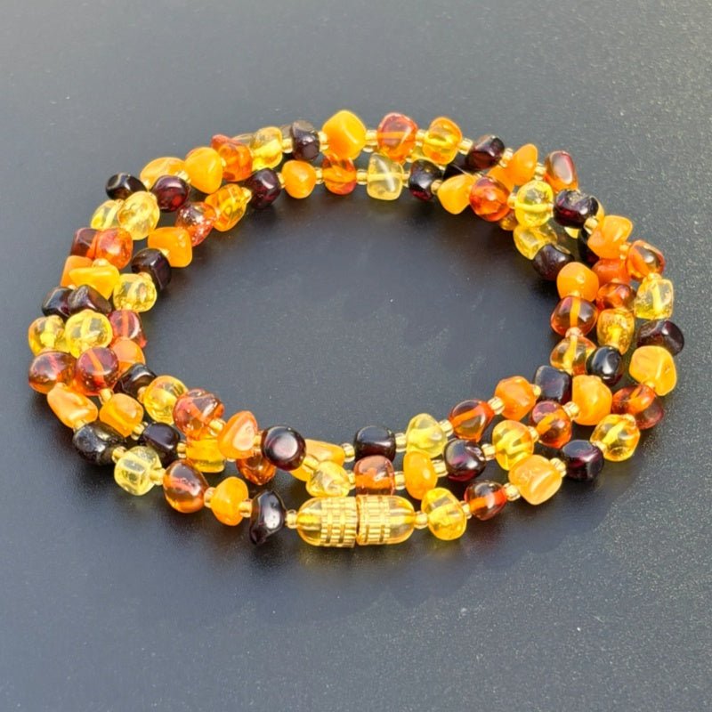 Amber necklace - jewelry - weilin.com