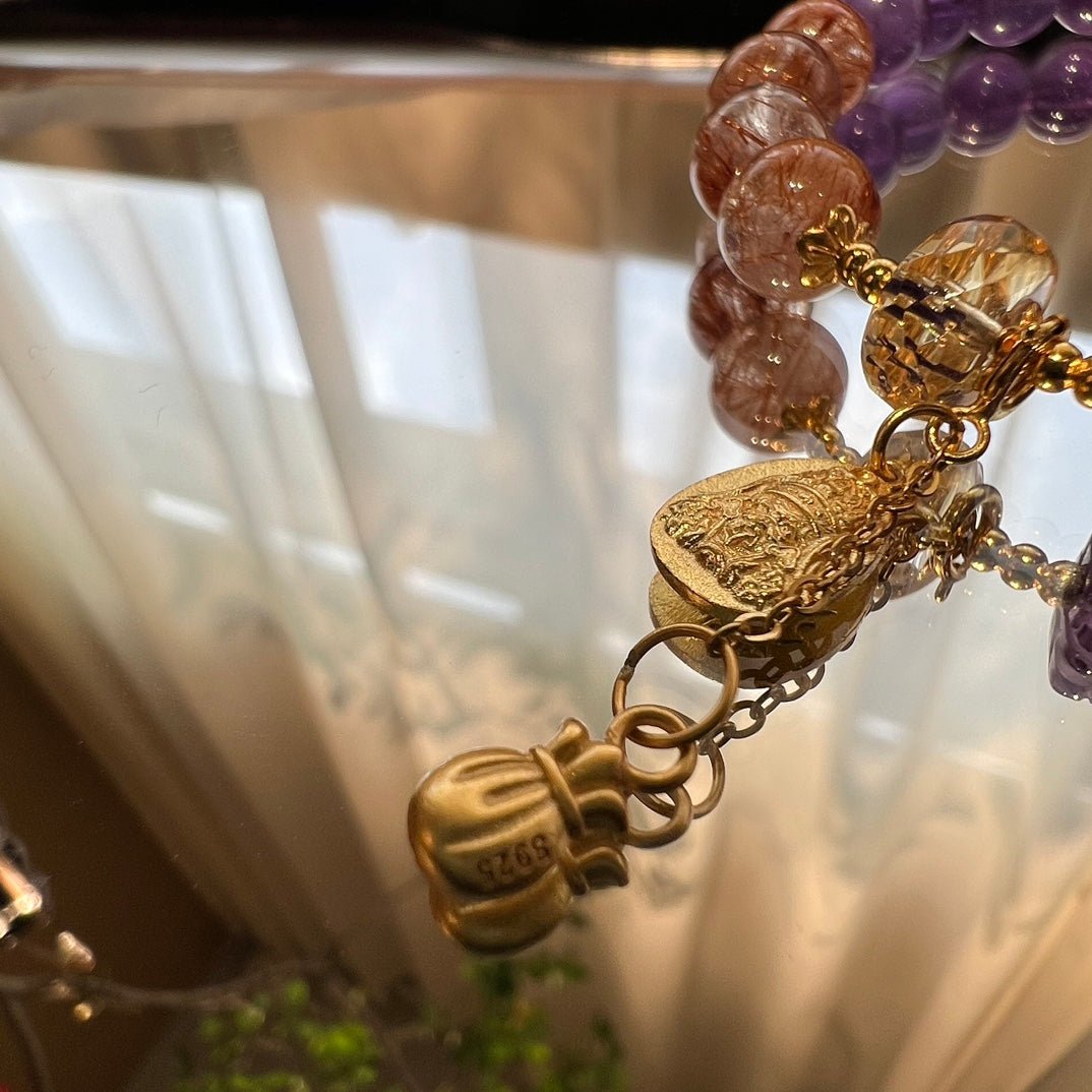 Amethyst Pixiu Bracelet - jewelry - weilin.com