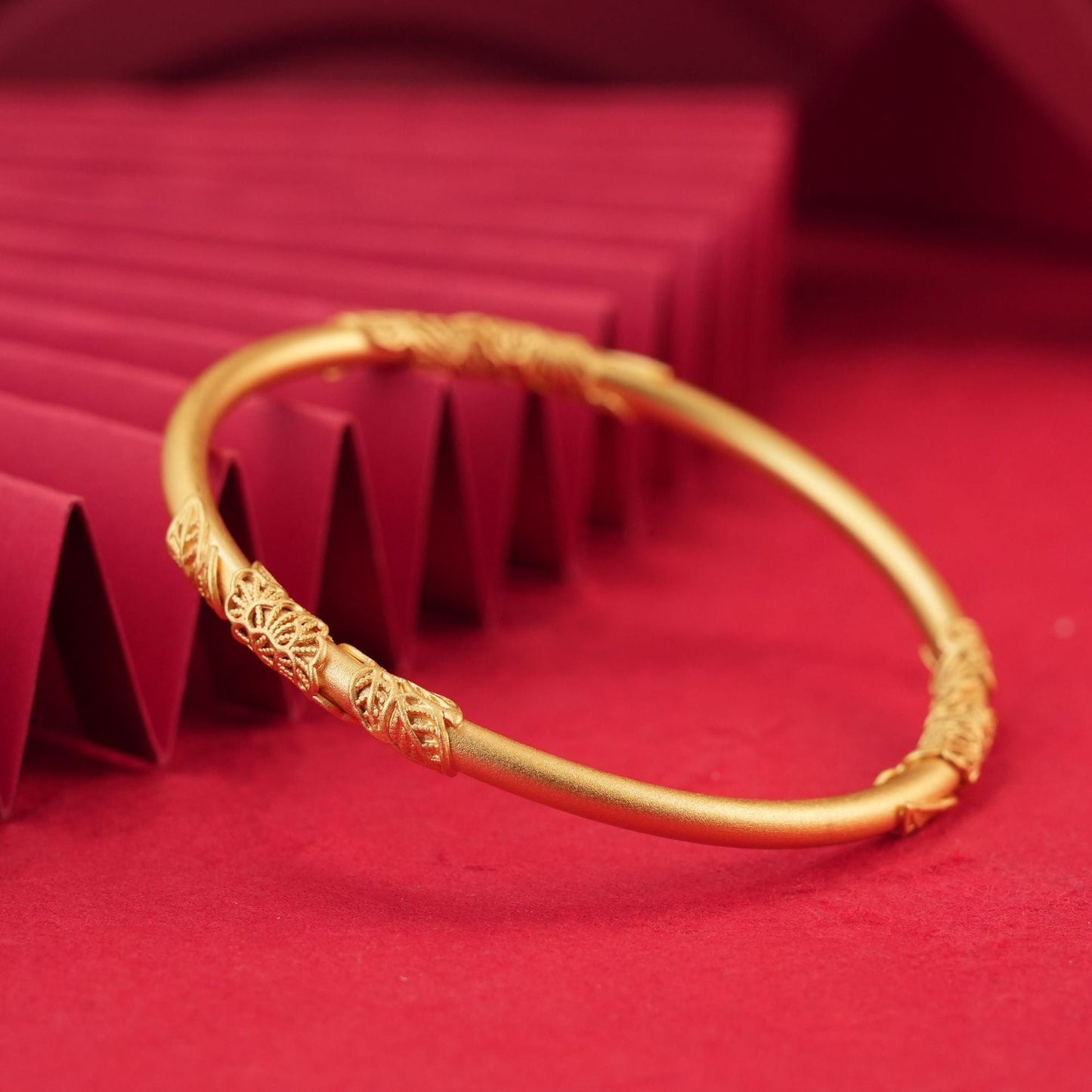 Ancient round stick sterling silver bracelet - jewelry - weilin.com