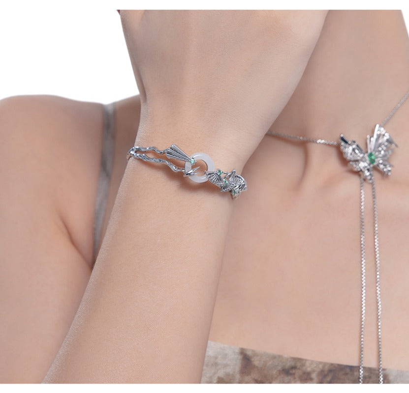 New Chinese style fan pendant bracelet