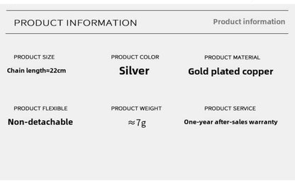 Enamel gradient floral bracelet