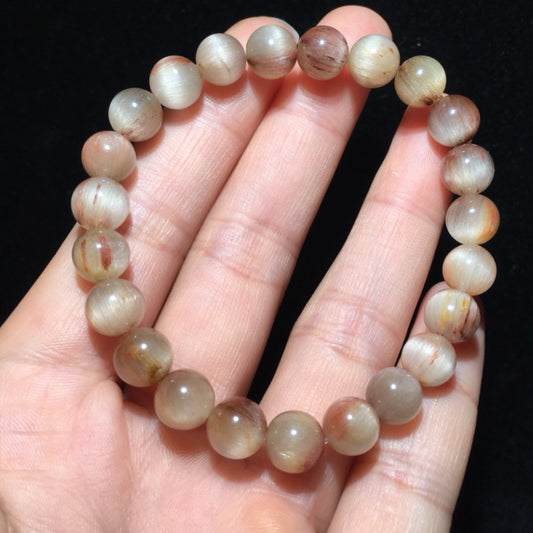 Qiaose Rabbit Hair Crystal Bracelet