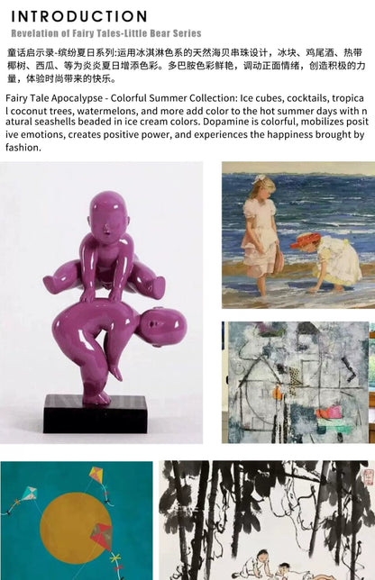 Beautiful candy color necklace - jewelry - weilin.com