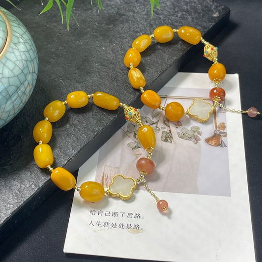 Beeswax bracelet - jewelry - weilin.com