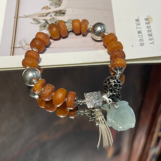 Beeswax bracelet - jewelry - weilin.com