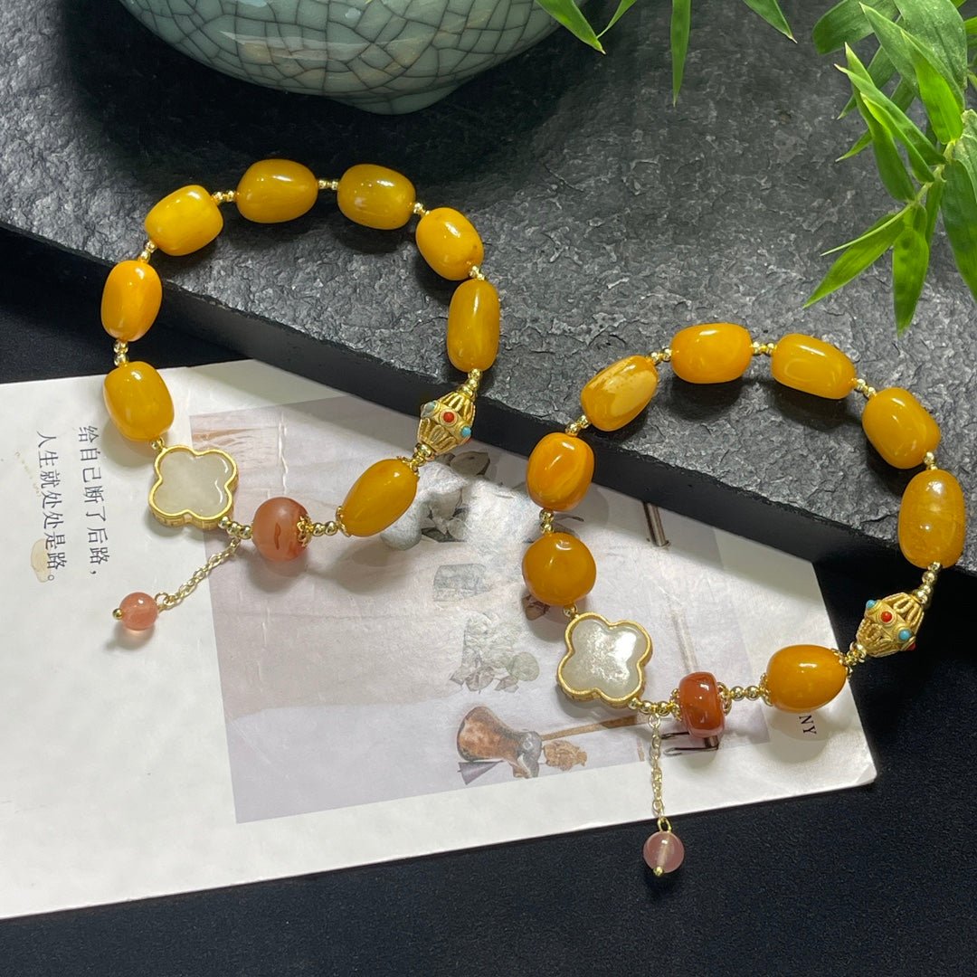 Beeswax bracelet - jewelry - weilin.com