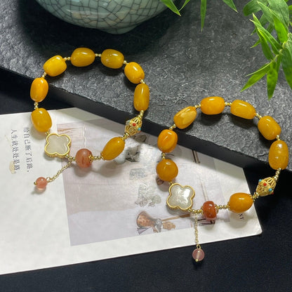Beeswax bracelet - jewelry - weilin.com