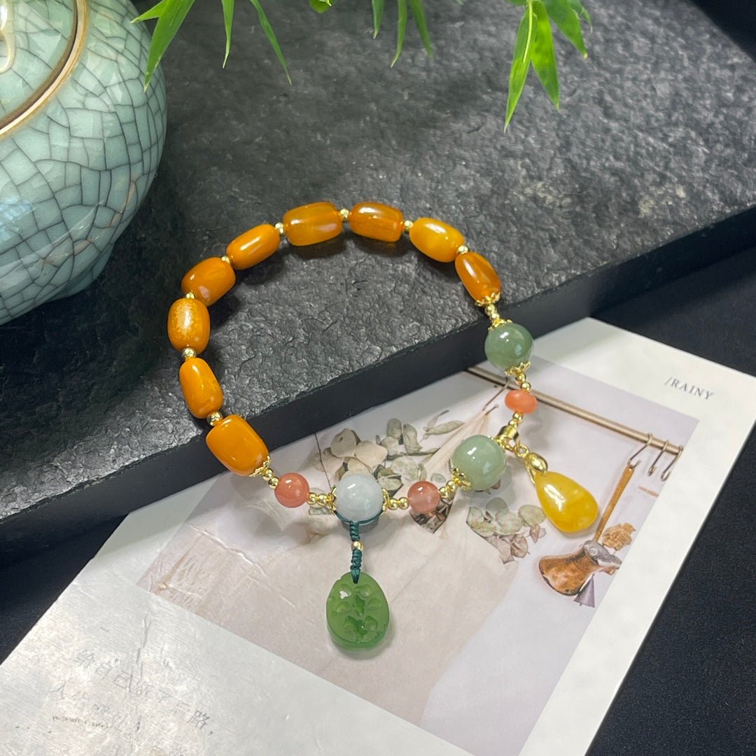 Beeswax bracelet - jewelry - weilin.com