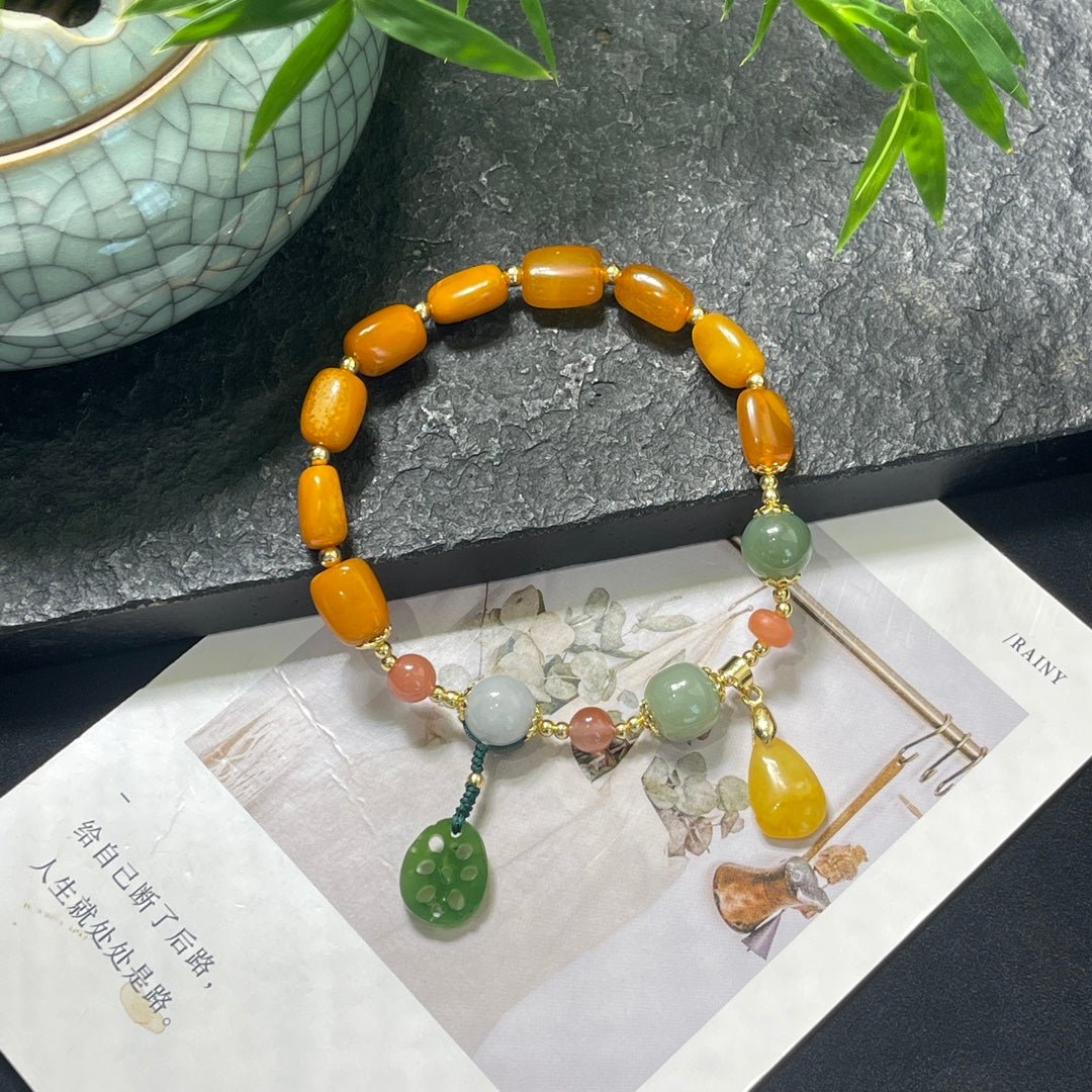 Beeswax bracelet - jewelry - weilin.com