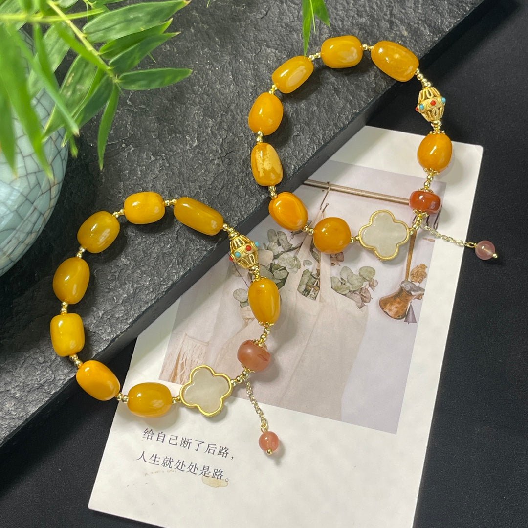 Beeswax bracelet - jewelry - weilin.com
