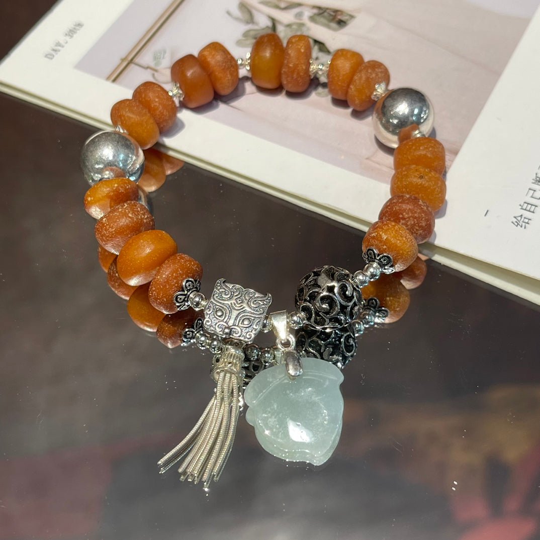 Beeswax bracelet - jewelry - weilin.com