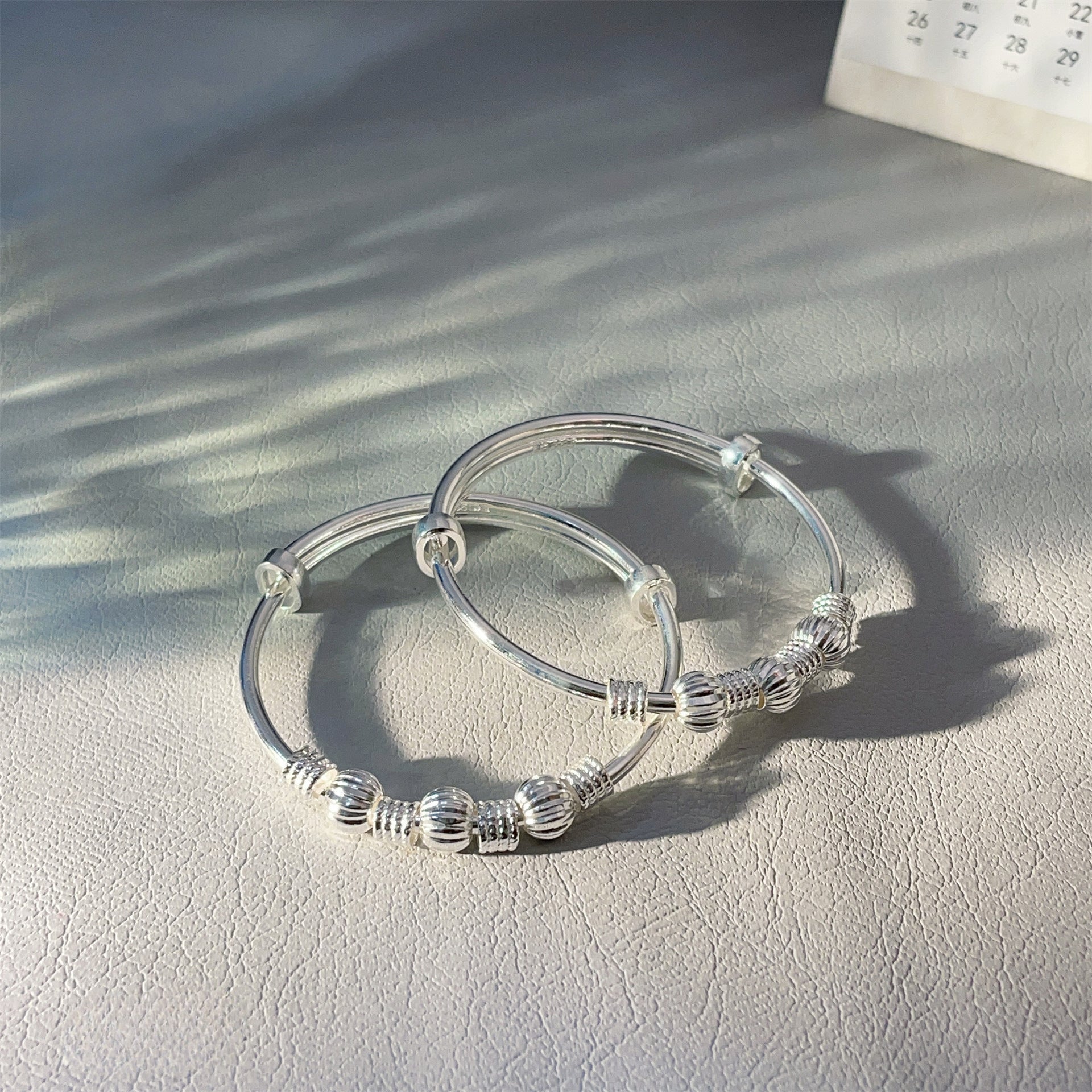 Bell hemp hoop sterling silver bracelet - jewelry - weilin.com