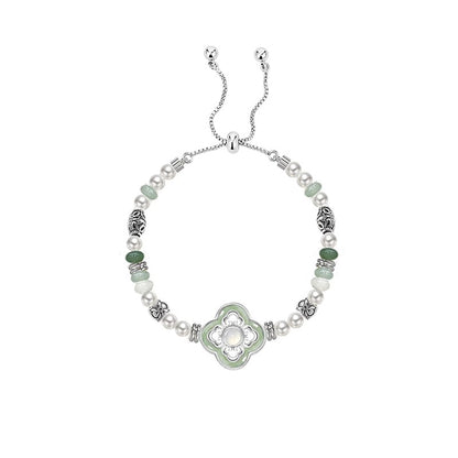 New Chinese-style four-leaf clover bracelet