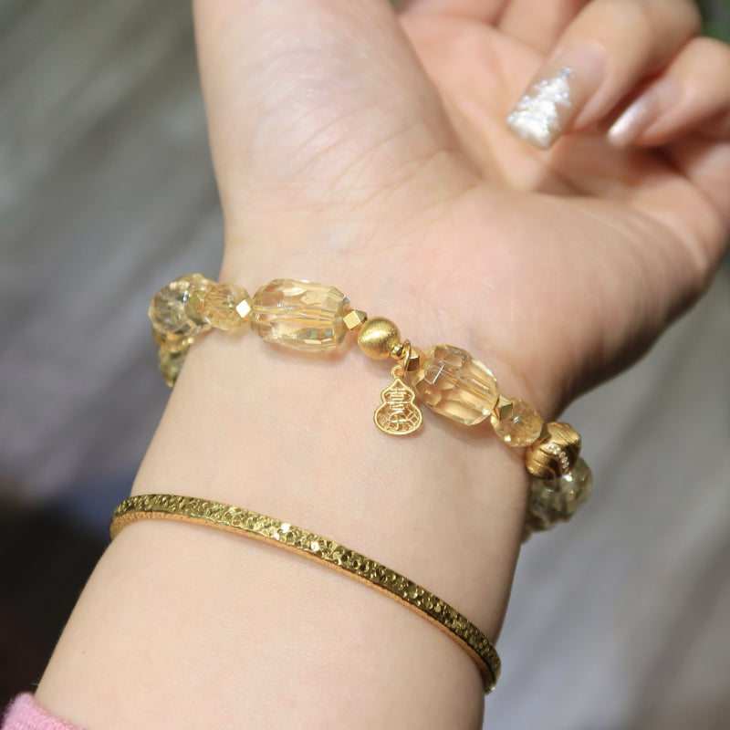 Natural Citrine Bracelet