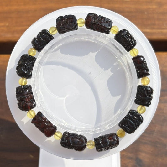 Bloody Pixiu bracelet - jewelry - weilin.com