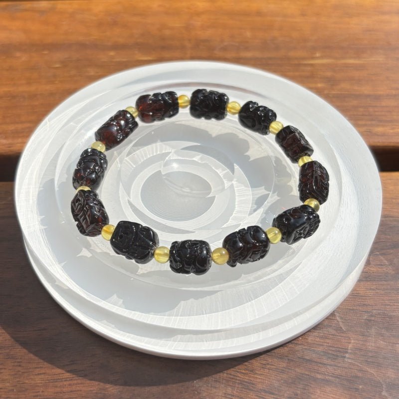 Bloody Pixiu bracelet - jewelry - weilin.com