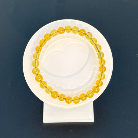 Blue amber bracelet - jewelry - weilin.com