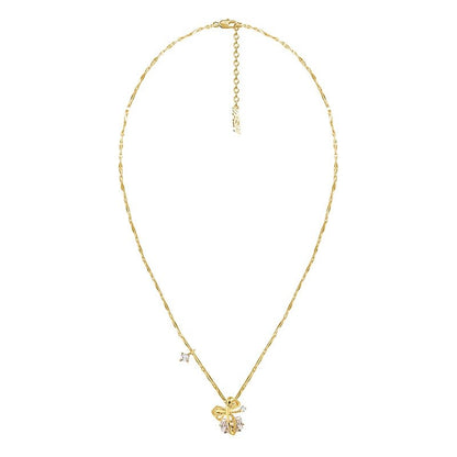 Bow tie necklace - jewelry - weilin.com