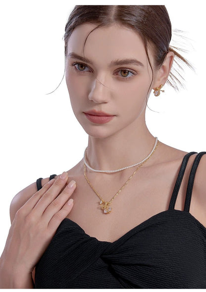 Bow tie necklace - jewelry - weilin.com