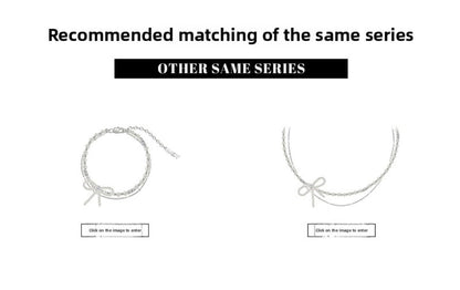 Bowknot pearl bracelet - jewelry - weilin.com