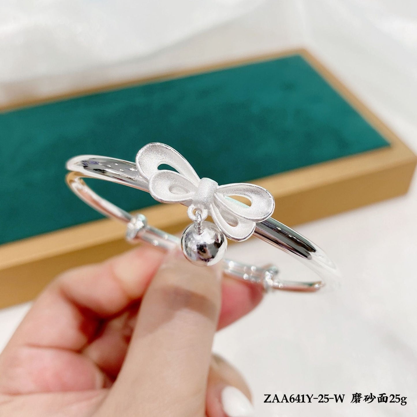 Butterfly bell sterling silver bracelet - jewelry - weilin.com