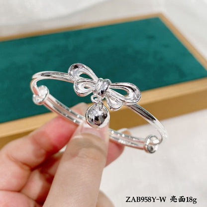 Butterfly bell sterling silver bracelet - jewelry - weilin.com
