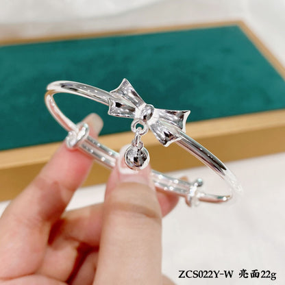 Butterfly bell sterling silver bracelet - jewelry - weilin.com