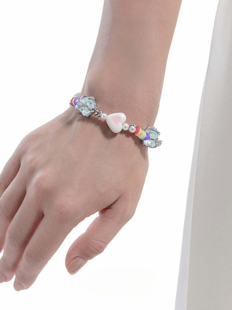 Millennium color beads bracelet